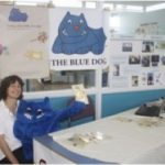 Blue Dog Information Stand